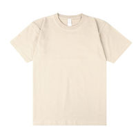 T-shirt vierge unisexe en coton épais 230 g/m² pour hommes, personnalisable avec logo, haute qualité, vente en gros