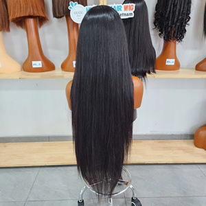 Extensiones de Cabello Remy Vietnamita Sin Pegamento, Color Natural Bac Ninh Long, para Encaje, Rizado Kinky, Rizado Birmano, Rizado Ondulado, en Paquetes - Product Image 3