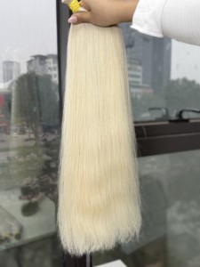 Prix de gros Cheveux humains vietnamiens 100% de haute qualité, lisses et ombrés en vrac, expédition mondiale - Product Image 3