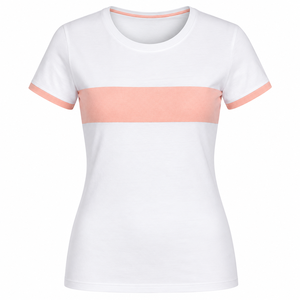 T-shirt décontracté d'été pour femme, coupe classique, séchage rapide, respirant, en coton et bambou, manches courtes - Product Image 3