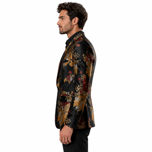 Abrigo de Invierno para Hombre, Estilo Gabardina, de Cuero Genuino, Tejido a Crochet, Impermeable, Transpirable, Ecológico, Corte Ajustado, Estilo Lana - Product Image 4