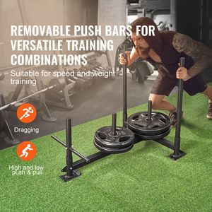 Attrezzatura in Acciaio per Allenamento, Slitta per Sollevamento Pesi, Slitta Power con Maniglia per Fitness e Allenamento della Forza - Product Image 2