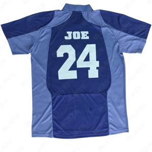 Uniforme de club con estampado de ondas de color degradado al por mayor, conjunto de camisetas de fútbol, camiseta de fútbol y conjunto corto de 2 piezas - Product Image 4