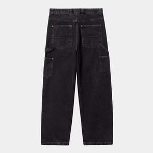 Straight Vintage Cotton Men's Jeans Custom Logo Straight Light Casual Embroidered Cargo Jeans Men Distressed <b>Flare</b> Denim Pants - Product Image 1
