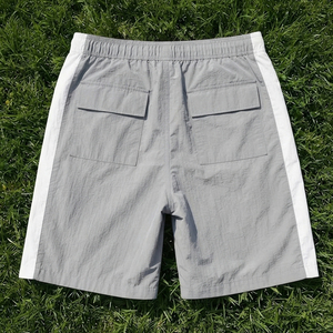 Shorts coupe-vent pour hommes, légers, imperméables, cargo, 100% nylon polyester, coupe-vent, unisexes - Product Image 2