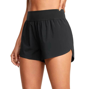 Yoga Shorts for Women Elastic Running Workout Short Leggings Gym Sport Shorts Comfortable Fitness Sportswear for Ladies Anti-Wri - Product Image 2
