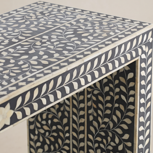 Modern Inlay Console <b>Table</b> Decorative Entryway Accent Desk Wooden Console for Living Room Apartment Hotel - Product Image 4