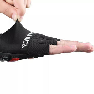 Unisex Sportswear Racing Cycling <b>Gloves</b> <b>Fingerless</b> Bike <b>Gloves</b> Anti-slip Shock-Absorbing Breathable - Product Image 4