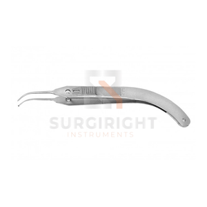 Pinzas de Fijación de Precisión de Acero Inoxidable, Instrumento Quirúrgico Manual para Cirugía Oftálmica de Retina, Córnea y Cataratas - Product Image 3