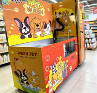 Station de lavage pour chiens en acier inoxydable à prix de gros, station de lavage pour animaux de compagnie en libre-service