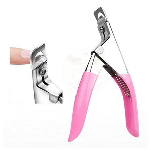 Cortauñas de Acrílico con Cuchilla Curva de Acero Inoxidable y Abertura de Mandíbula Ancha, Duradero y con Logotipo Personalizado - Herramienta Profesional para el Cuidado de las Uñas - Product Image 1