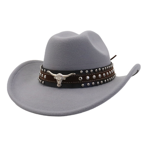 Chapeau de cowboy occidental tendance style export américain, respirant, écologique, en nylon, soie et coton, pour l'été, décontracté, doux et de haute qualité - Product Image 4
