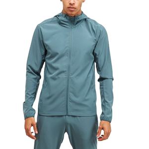2026 Sport Wear léger sweat à capuche zippé et cheville fermeture éclair survêtement pantalon Nylon coupe-vent ensemble survêtement pour hommes - Product Image 3