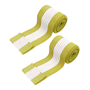 Bandes de soutien élastiques personnalisées pour genoux, robustes, pour haltérophilie, squats et musculation – Fabricant - Product Image 1