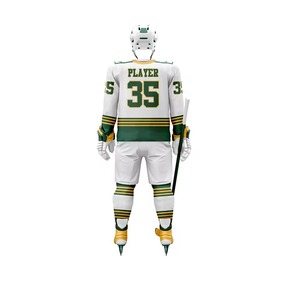 Uniforme de Hockey sobre Hielo con Bordado Personalizado de Diferentes Diseños, Alta Calidad y Estilo Nuevo, Fabricantes Profesionales de Uniformes de Hockey sobre Hielo - Product Image 5
