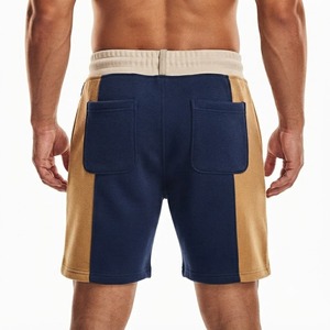 Pantalones Cortos Bermuda de Algodón de Color Sólido para Hombre, Cintura con Cordón, Corte Medio, Bolsillos Casuales, Tejido Transpirable - Product Image 5