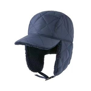 Gorras de béisbol tipo camionero acolchadas y aisladas, deportivas, con orejeras, personalizadas, cálidas para invierno, 100% algodón, para las cuatro estaciones, al por mayor - Product Image 2
