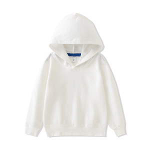 Sudadera con Capucha Personalizada para Niños, 100% Algodón, Sudadera Lisa, Chaqueta con Capucha Informal para Niños y Niñas, Fabricación de Ropa Infantil OEM ODM - Product Image 1