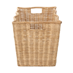 Wholesale Scalloped Edge Rattan <b>Laundry</b> Basket, Premium Rectangle Storage Basket Perfect For Home & Bedroom From Vietnam - Product Image 6