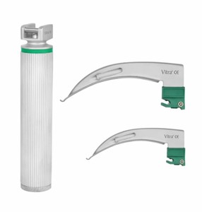 ชุดเครื่องมือส่องกล่องเสียงแบบใช้ครั้งเดียวทิ้ง ปลอดเชื้อ สำหรับการใส่ท่อช่วยหายใจ ใช้ในงานดมยาสลบและกรณีฉุกเฉิน - Product Image 1