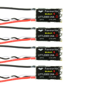 Kit FPV FVT 20A/30A Little ESC BLHeli 2-4S, récepteur télécommandé RC, pièces de rechange pour multicoptère, prend en charge les accessoires de drone en plastique et en métal - Product Image 1