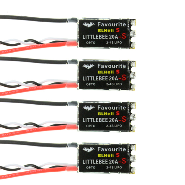 FPV Kit FVT 20A/30A Little ESC BLHeli 2-4S RC Remote Receiver Multicopter Spare Parts Supports Plastic Metal drone accessories