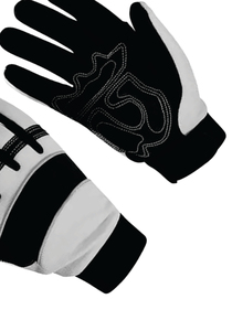 Mitaines en fourrure de renard véritable, épaisses, chaudes et luxueuses, pour femmes, hiver 2024, style décontracté - Product Image 3