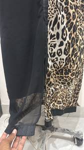 Robe Western de haute qualité confortable à imprimé léopard noir, col rabattu, manches longues, vêtements d'été pour femmes - Product Image 3