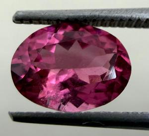 Piedra Preciosa de Turmalina Natural, Gema Suelta, Turmalina Genuina de Colores, Piedra Rosa para Joyería, Anillo, Colgante, Forma Ovalada - Product Image 2