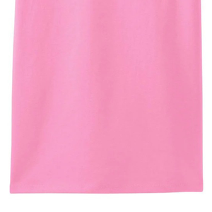 Pink AKA Color Block Greek Letter T-Shirt Women's Cotton Short Sleeve Crew Neck Casual Graphic Tee Soft Comfort <b>Top</b> - Product Image 5
