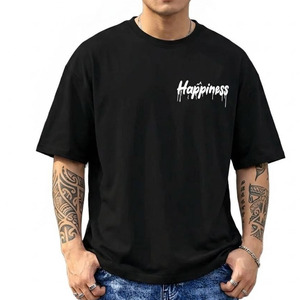 Camiseta Unisex Vintage con Estampado Gráfico, Cuello Redondo, Corte Holgado, Informal, Elegante, para Uso Diario y Moda Urbana - Product Image 1