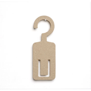 Custom Cardboard Hangers Eco Friendly <b>Printed</b> <b>Paper</b> Garment Hangers Bulk Wholesale Export Quality Manufacturer Supplier - Product Image 1