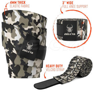 Nouvelles Bandes de Compression pour Genoux de Qualité Supérieure, Faible MOQ, Vente en Gros, Accessoires de Fitness - Product Image 2