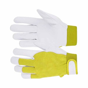 Guantes de Trabajo de Cuero de Cabra de Alta Calidad, Protección de Manos para Seguridad Industrial, Durabilidad, Actividades al Aire Libre - Product Image 4
