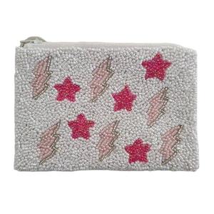 Colorful Handmade Beaded Coin Pouch Portable Mini Purse for Coins Cards and Travel Essentials At <b>Cheap</b> Price - Product Image 4