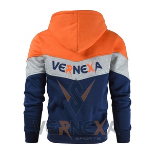 Usine en gros personnalisé imprimé pull à capuche solide motif à manches longues goutte épaule sweats uni teint pour l'hiver - Product Image 3