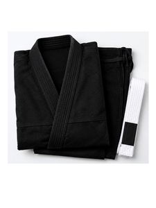 Customized OEM Black BJJ Gi Men Ultra Light Pearl Weave Brazilian Jiu-Jitsu <b>Kimonos</b> Grappling Uniform Suit with <b>White</b> Belt - Product Image 6