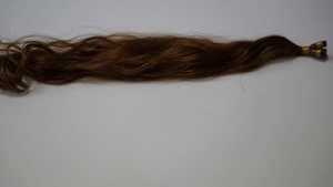 Extensions de cheveux humains 100% naturels, double tirage, lisses, à pointe en I, à micro-perles, à kératine, à froid, vente en gros - Product Image 5