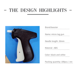 Removedor de Etiquetas de Seguridad con Tinta para Pistola de Etiquetas de Ropa, Agujas Finas para Pistolas Etiquetadoras - Product Image 2