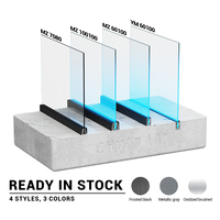 Chuanlan Personnalisé En Aluminium U Canal LED Lumière Verre Garde-corps Nouveaux Produits Offre Spéciale pour Escalier Application