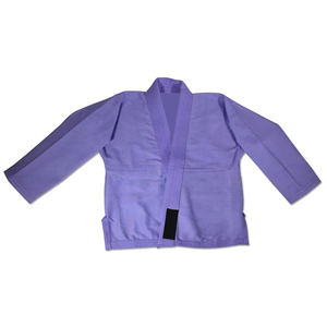 Service OEM Kimono de Jiu Jitsu BJJ en Coton 100% Léger Couleur Unie Respirant avec Logo Frontal - Product Image 3