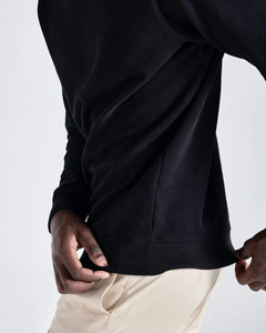 Sudadera de Cuello Redondo para Hombre, Personalizable, Lisa, Estilo Casual, Ropa Urbana al por Mayor - Product Image 3