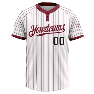 Maillot de softball en gros 100 % polyester imprimé par transfert thermique avec logo et positions personnalisées (avant/manche gauche/dos) – Coupe courte - Product Image 6