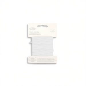 Nastro Elastico Ilan 3Mm X 6M Bianco per Cucito e Artigianato - Product Image 2