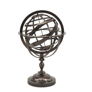 Escultura de Aluminio de Última Moda para Decoración del Hogar con Base Dorada, Diseño Art Deco, Hecha a Mano, Juego de Varias Piezas - Product Image 2