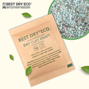 BEST DRY ECO 17g Argile déshydratante sèche Bentonite - Non toxique 100% biodégradable Anti-moisissure Fabriqué au Bangladesh pour toutes les industries - Product Image 6