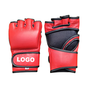 ถุงมือ MMA สำหรับฝึกศิลปะการต่อสู้และการต่อสู้แบบสปาร์ริง ถุงมือต่อย MMA หนังทนทาน ถุงมือต่อยมวยไทย MMA พร้อม OEM - Product Image 1