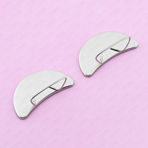 Miroir professionnel pour extensions de cils, demi-lune incurvé, léger, outil de mappage des cils pour salon de beauté - Product Image 1