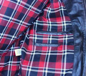 Chaqueta de Invierno de Piel de Oveja y Lona para Motociclistas, Precio de Fábrica, Estilo Urbano, Impermeable, de Alta Gama - Product Image 5