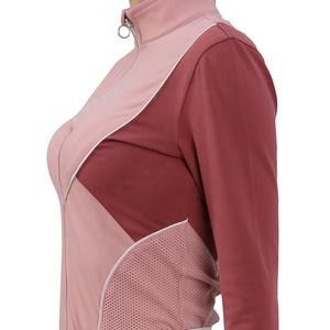 Ropa de Competición Ecuestre de Alta Gama para Mujer, Camisetas Interiores de Spandex y Poliéster con Cierre de Cremallera, Transpirables y Elásticas - Product Image 3